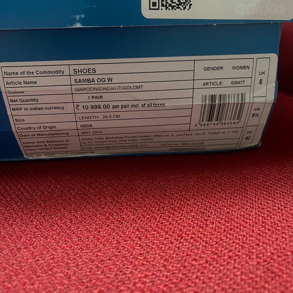 ADIDAS SAMBA OG W - Picture 7 of 7
